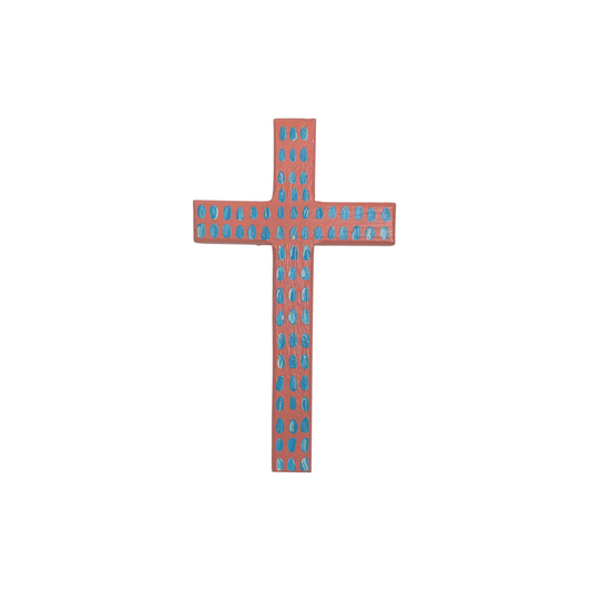 Hand Painted Wood Cross