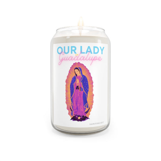 Our Lady of Guadalupe Candle -13.75oz