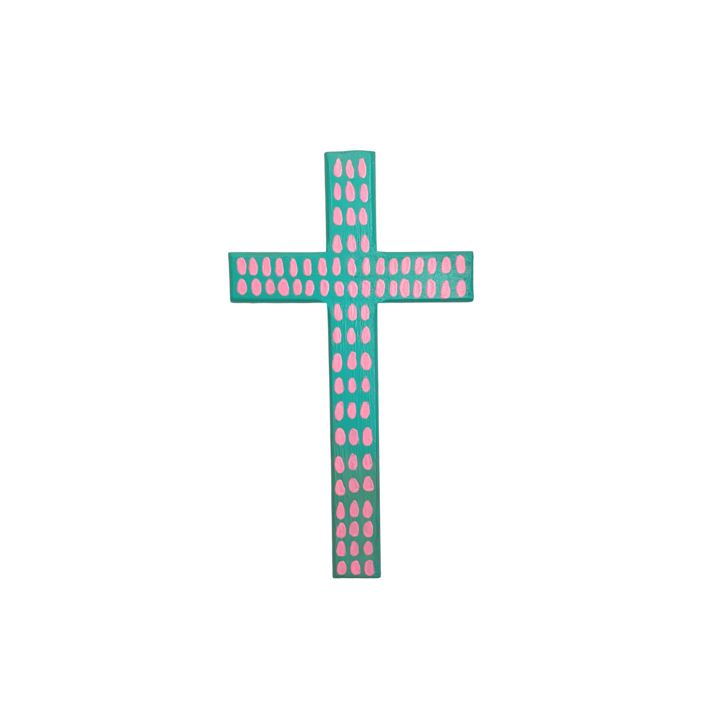 Hand Painted Wood Cross