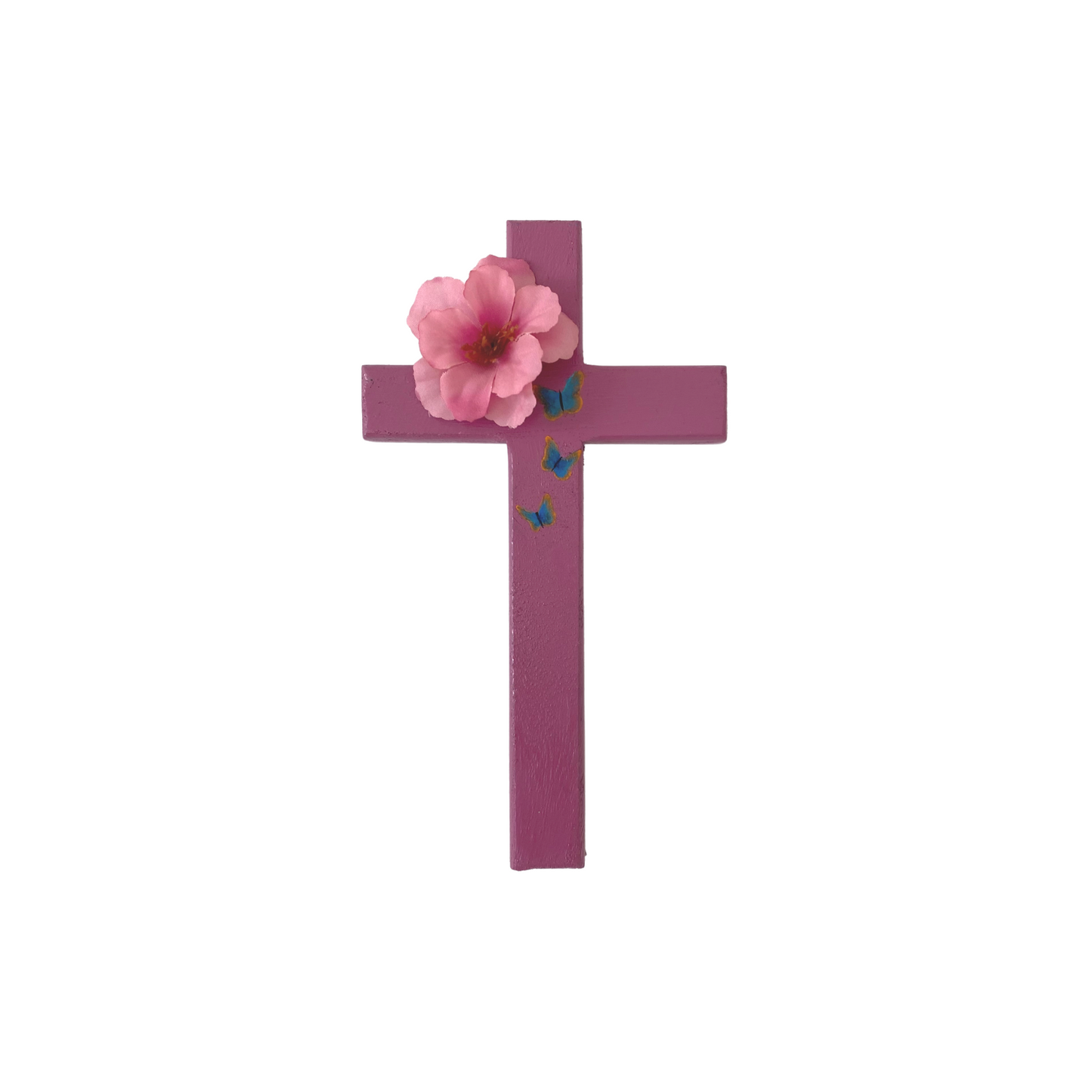 Hand Painted Wood Cross