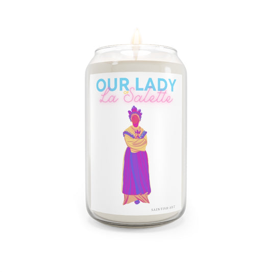 Our Lady of La Salette Candle -13.75oz