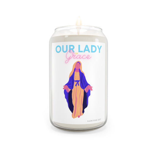 Our Lady of Grace Candle -13.75oz