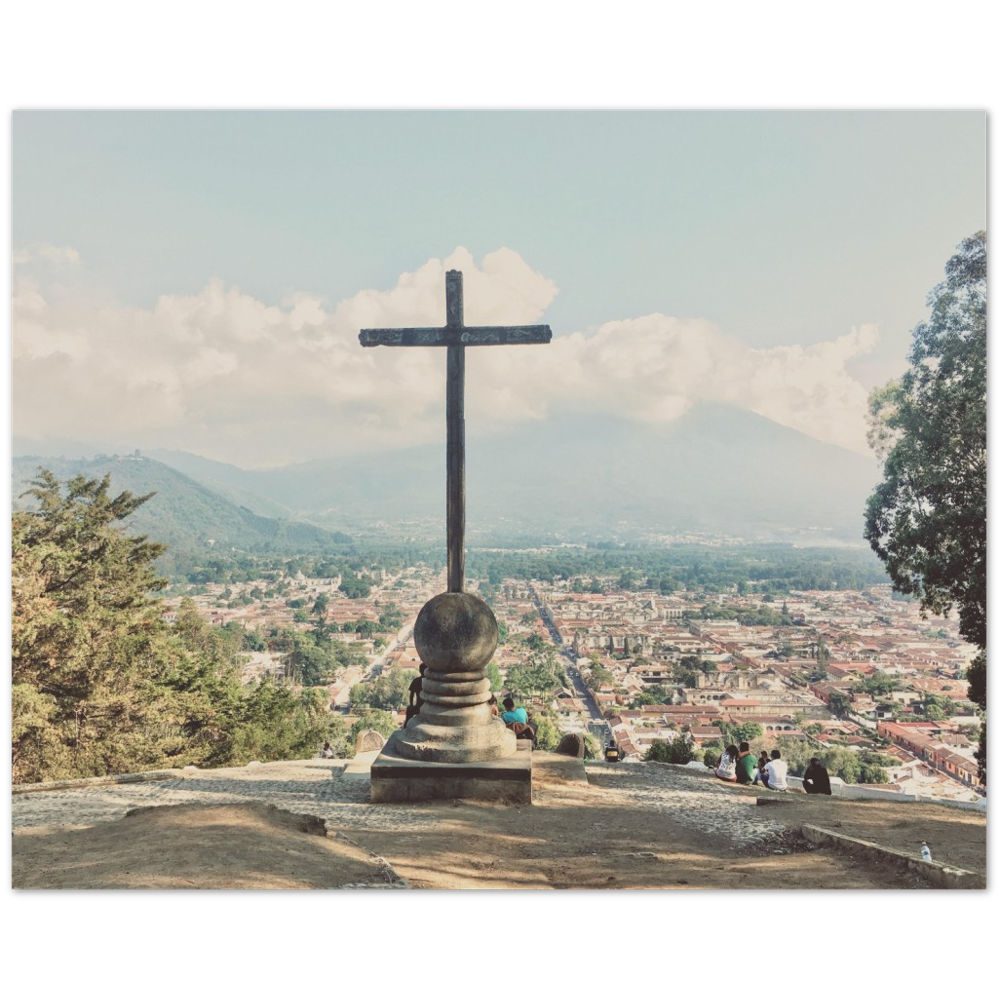 Cero de La Cruz Antigua, Guatemala Photo Print