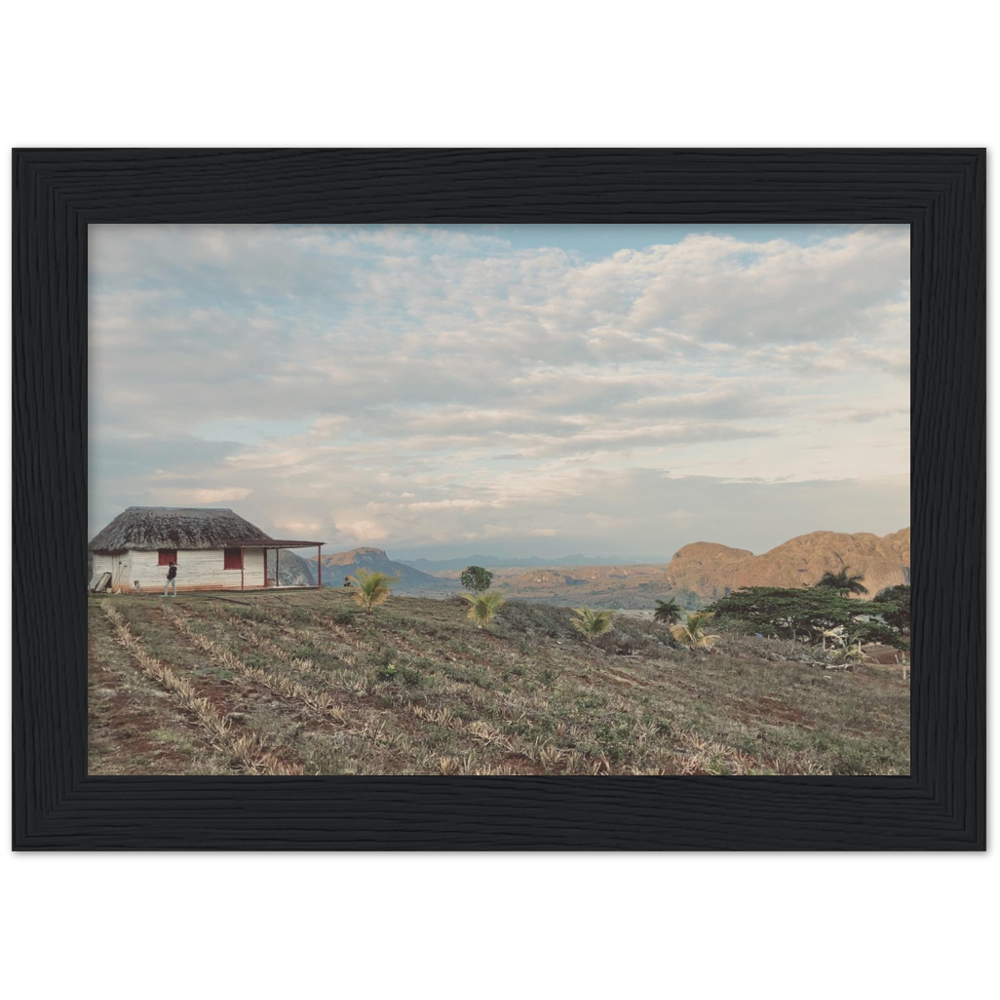 Farmhouse in the Cuban Countryside Framed Photo Print