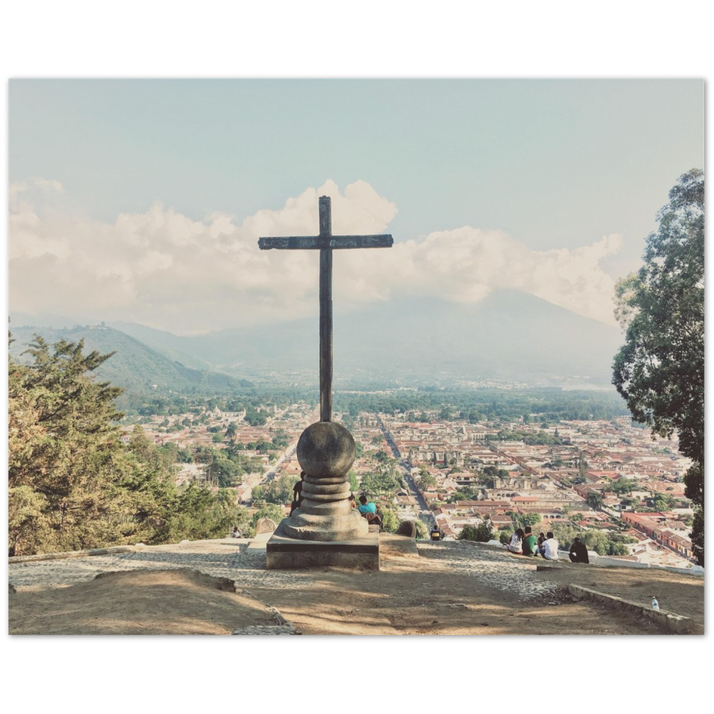 Cero de La Cruz Antigua, Guatemala Photo Print