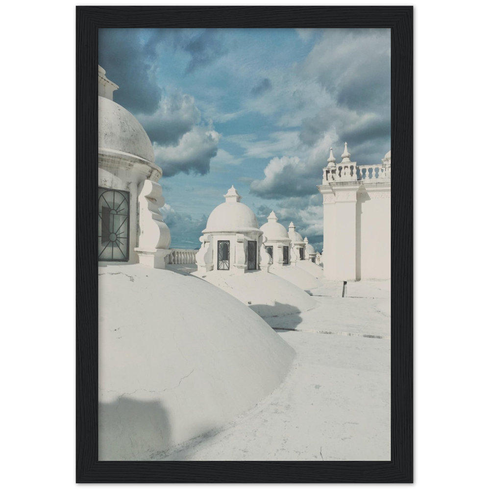 Cathedral-Basilica in Leon, Nicaragua Framed Photo Print 1/2