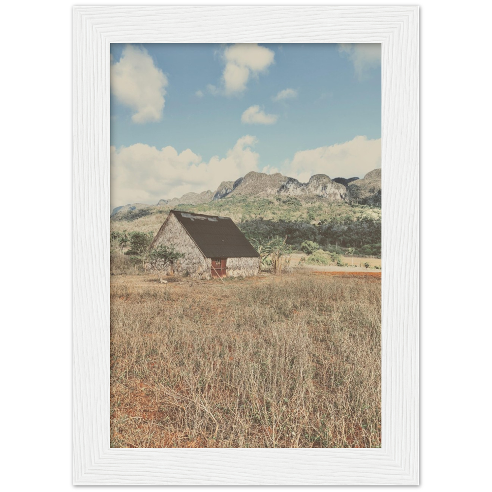 Farmhouse in the Cuban Countryside Framed Photo Print