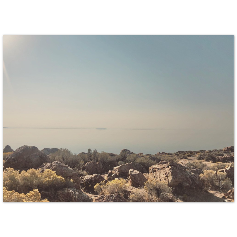 The Great Salt Lake Landscape, Utah Photo Print 2/2