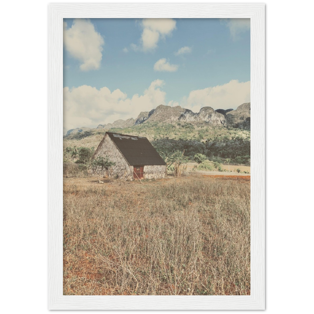 Farmhouse in the Cuban Countryside Framed Photo Print