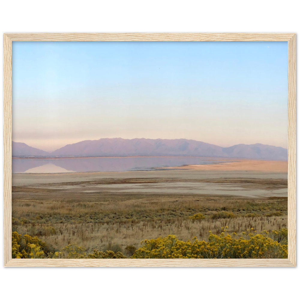 Salt Lake City, Utah Sunset Framed Photo Print 2/2