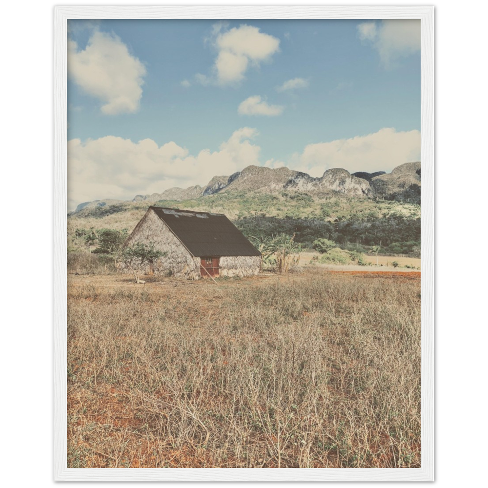 Farmhouse in the Cuban Countryside Framed Photo Print