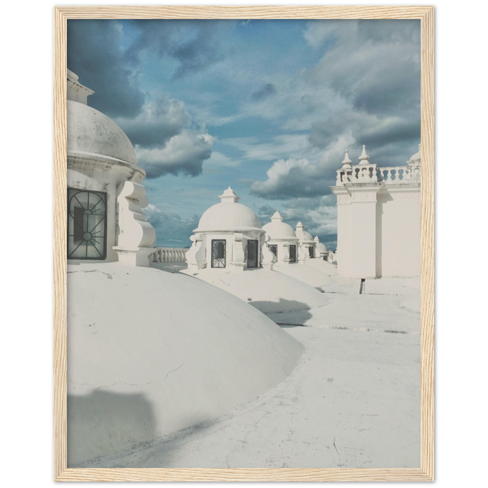 Cathedral-Basilica in Leon, Nicaragua Framed Photo Print 1/2