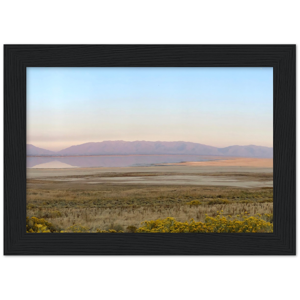 Salt Lake City, Utah Sunset Framed Photo Print 2/2