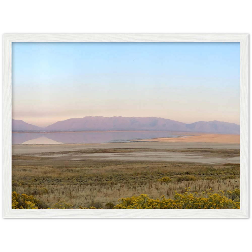 Salt Lake City, Utah Sunset Framed Photo Print 2/2