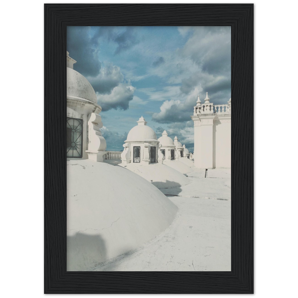 Cathedral-Basilica in Leon, Nicaragua Framed Photo Print 1/2