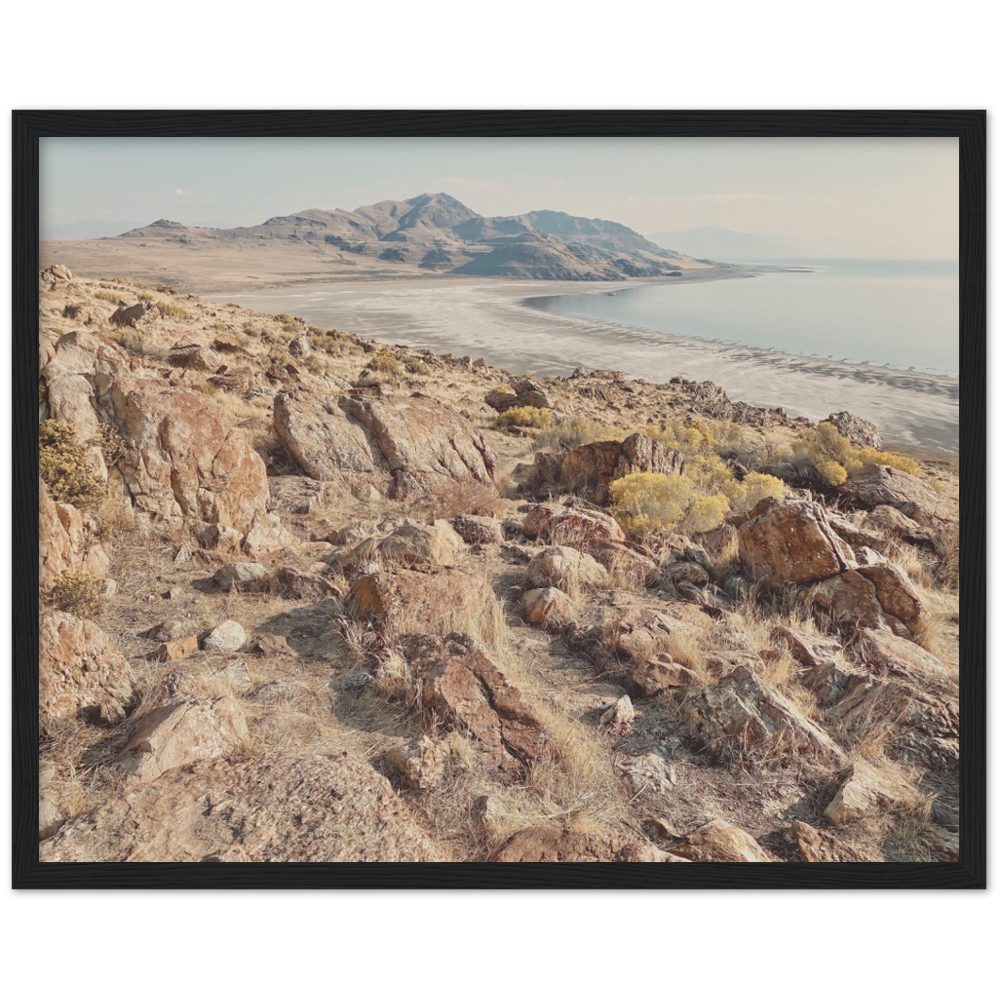 The Great Salt Lake, Utah Landscape Framed Photo Print 1/2