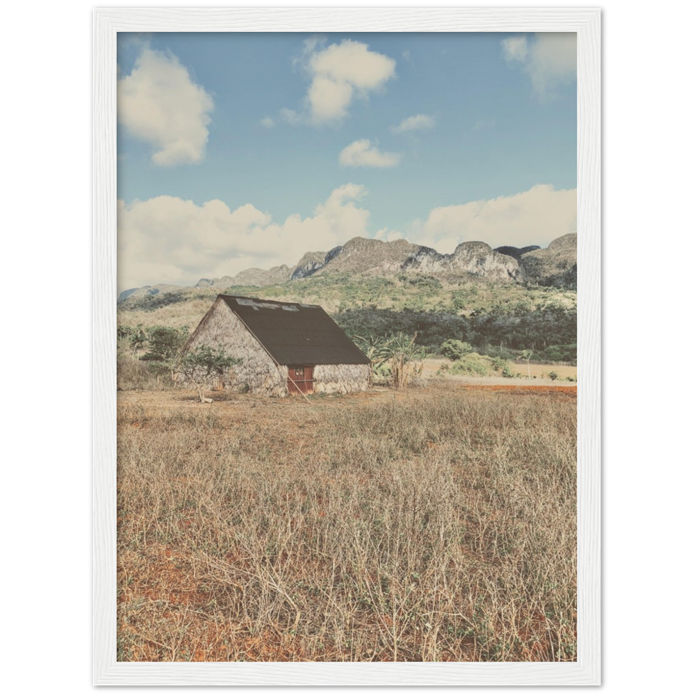 Farmhouse in the Cuban Countryside Framed Photo Print