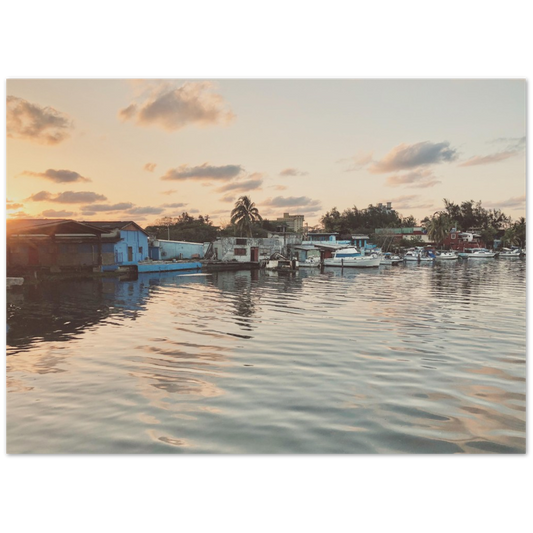 Sunset in Havana, Cuba Photo Print