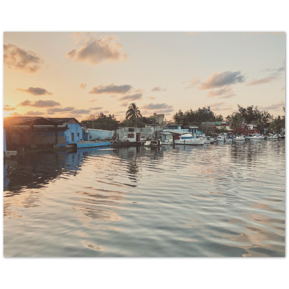 Sunset in Havana, Cuba Photo Print