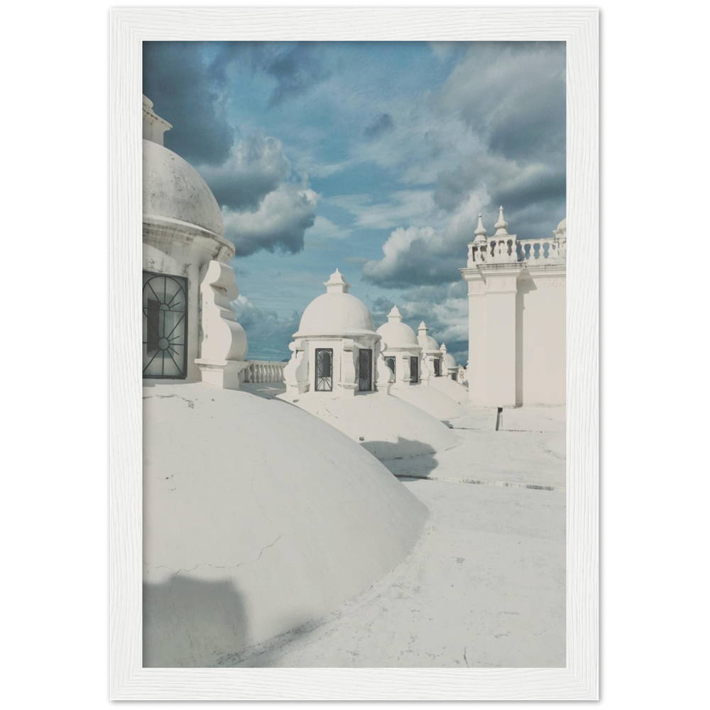 Cathedral-Basilica in Leon, Nicaragua Framed Photo Print 1/2