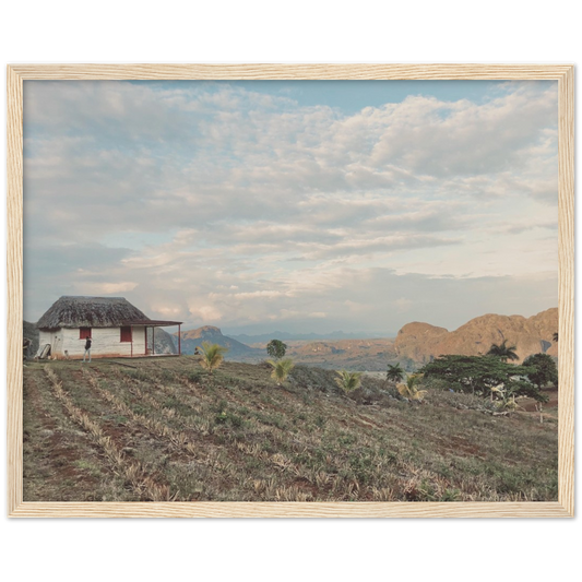 Farmhouse in the Cuban Countryside Framed Photo Print