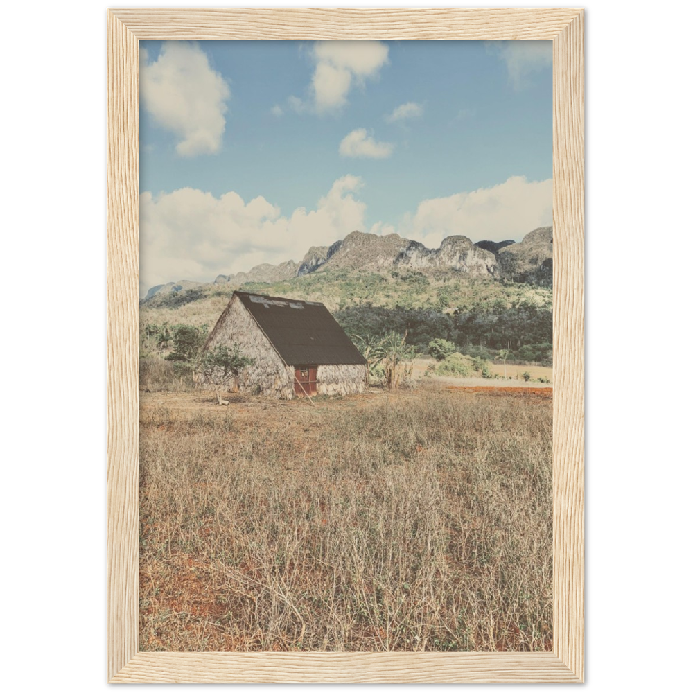 Farmhouse in the Cuban Countryside Framed Photo Print