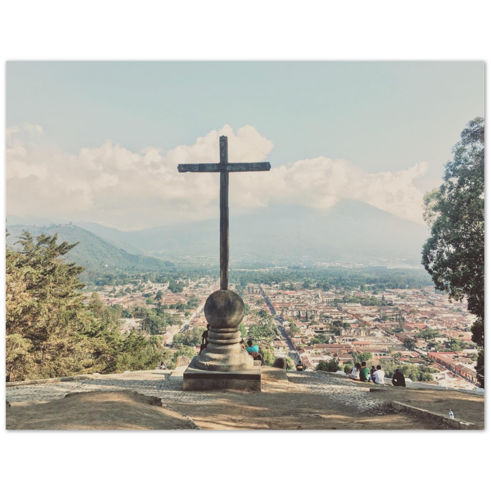 Cero de La Cruz Antigua, Guatemala Photo Print