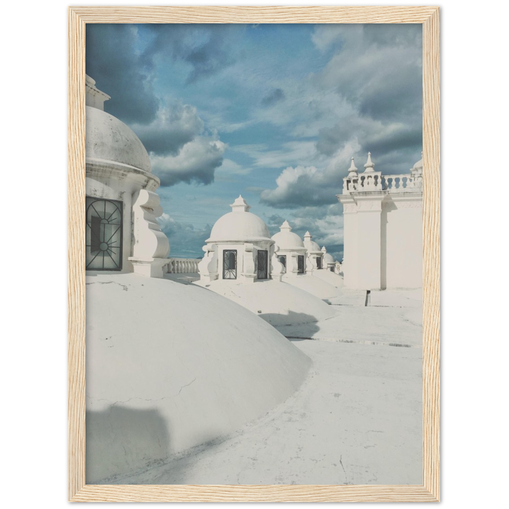 Cathedral-Basilica in Leon, Nicaragua Framed Photo Print 1/2