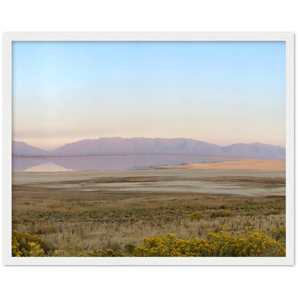 Salt Lake City, Utah Sunset Framed Photo Print 2/2