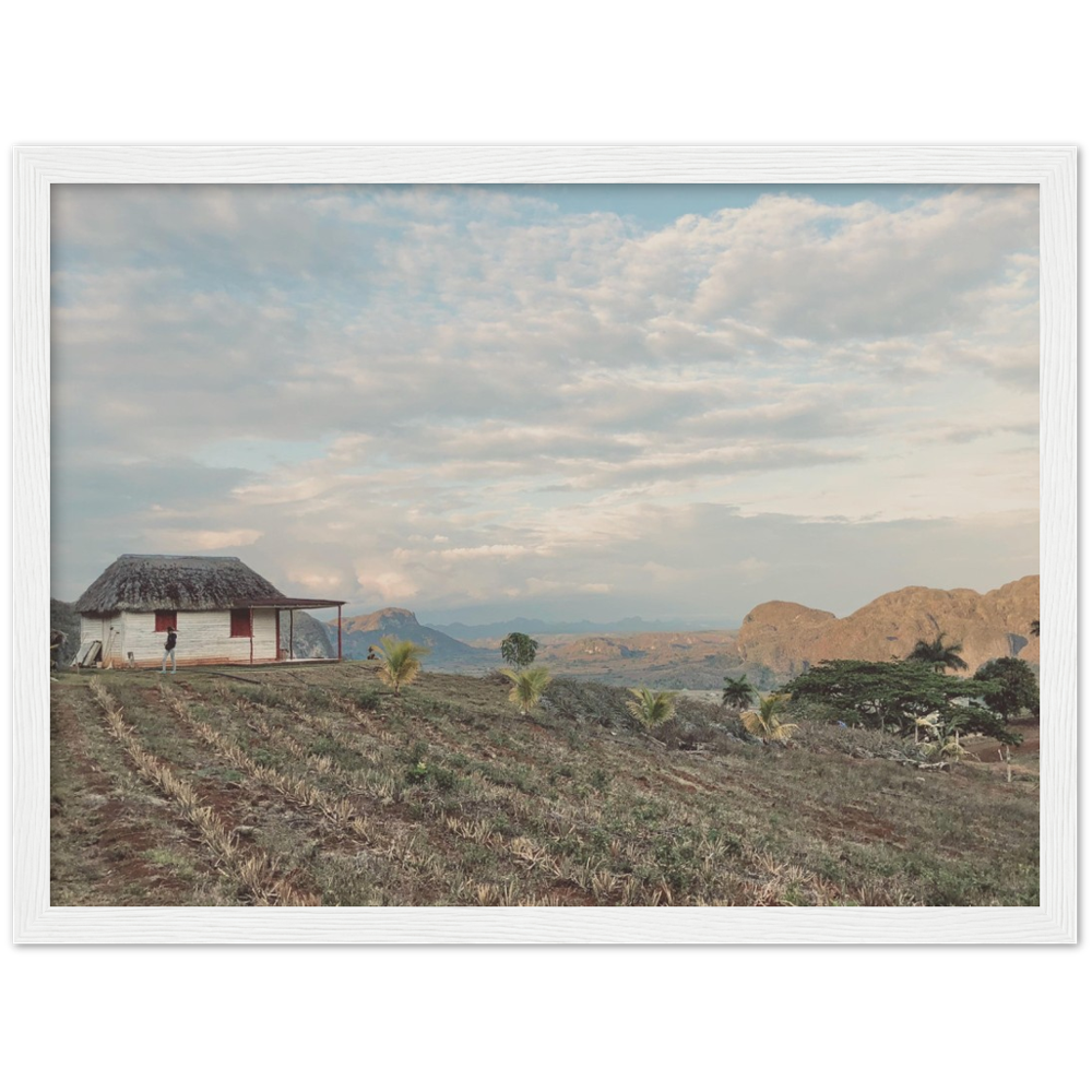 Farmhouse in the Cuban Countryside Framed Photo Print