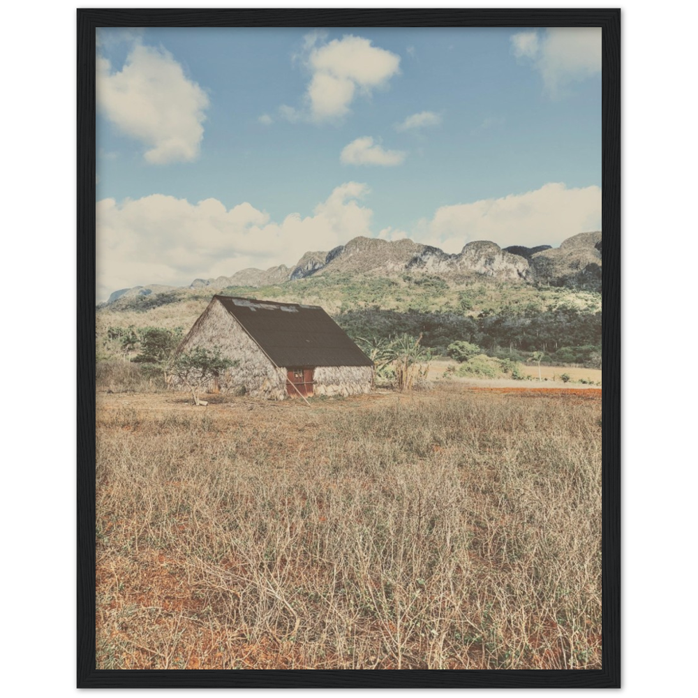 Farmhouse in the Cuban Countryside Framed Photo Print