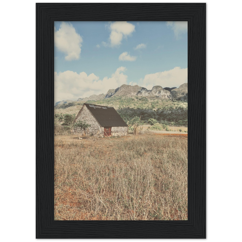 Farmhouse in the Cuban Countryside Framed Photo Print