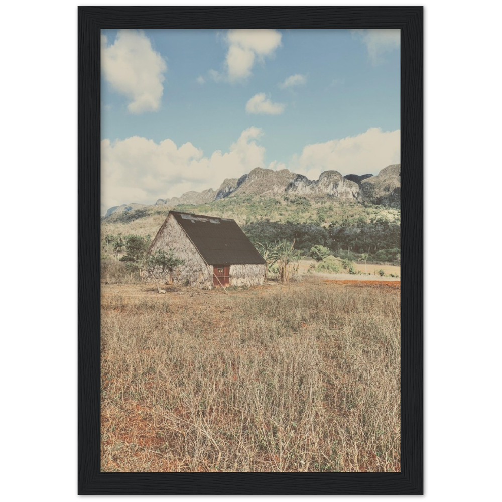 Farmhouse in the Cuban Countryside Framed Photo Print