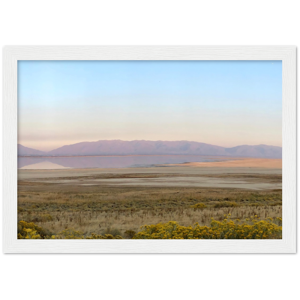 Salt Lake City, Utah Sunset Framed Photo Print 2/2