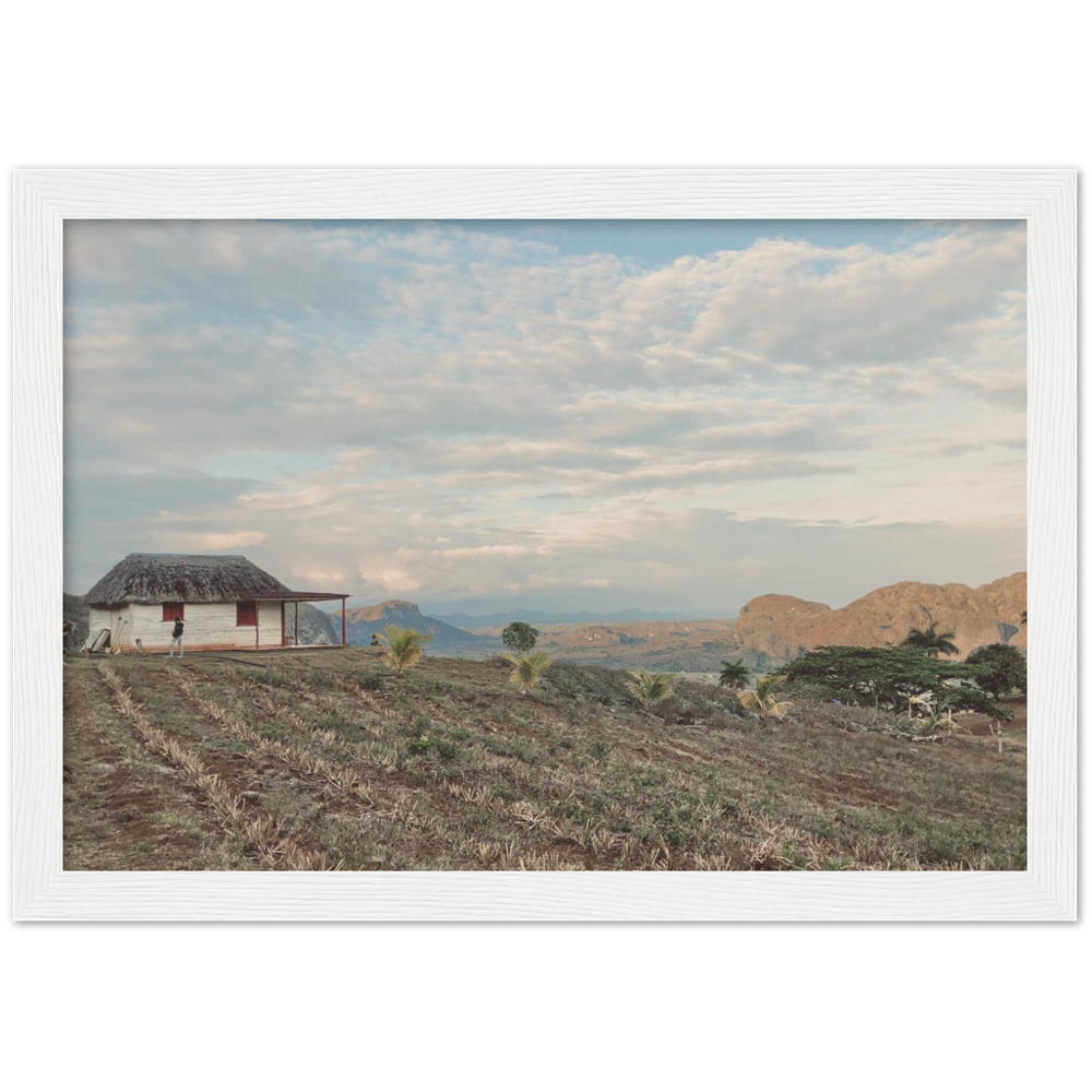 Farmhouse in the Cuban Countryside Framed Photo Print