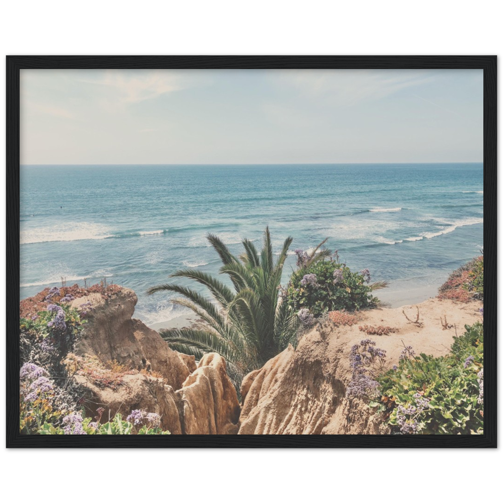 Del Mar, San Diego, California Beach Framed Photo Print