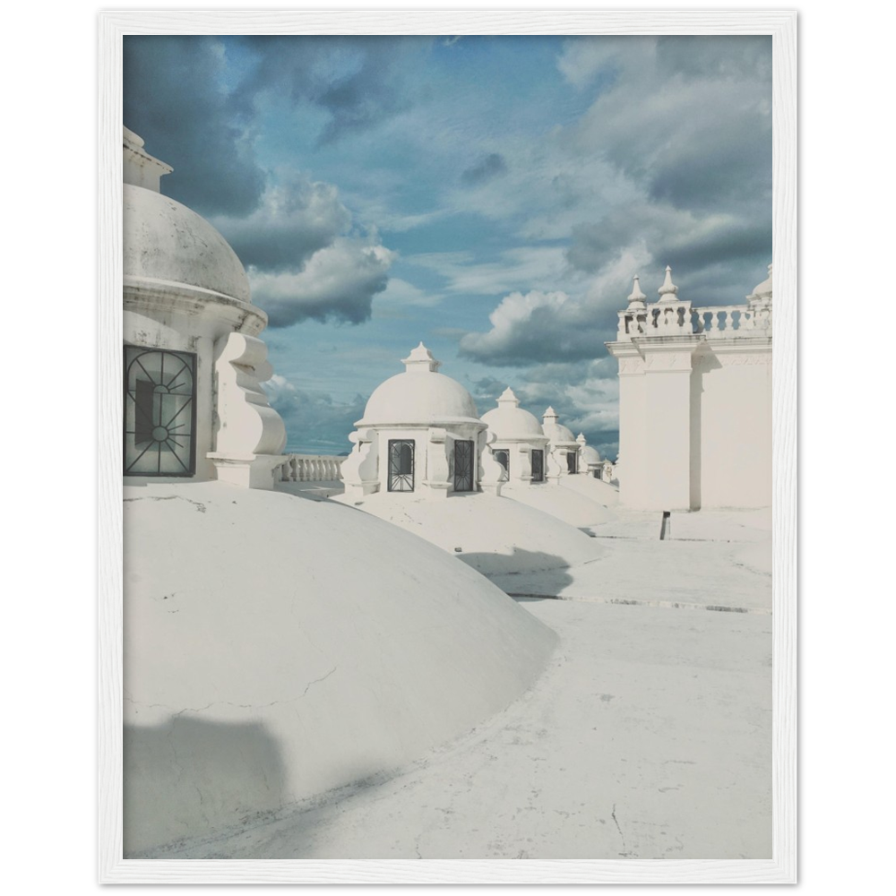 Cathedral-Basilica in Leon, Nicaragua Framed Photo Print 1/2