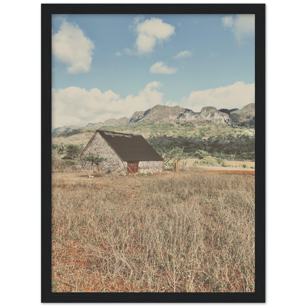 Farmhouse in the Cuban Countryside Framed Photo Print