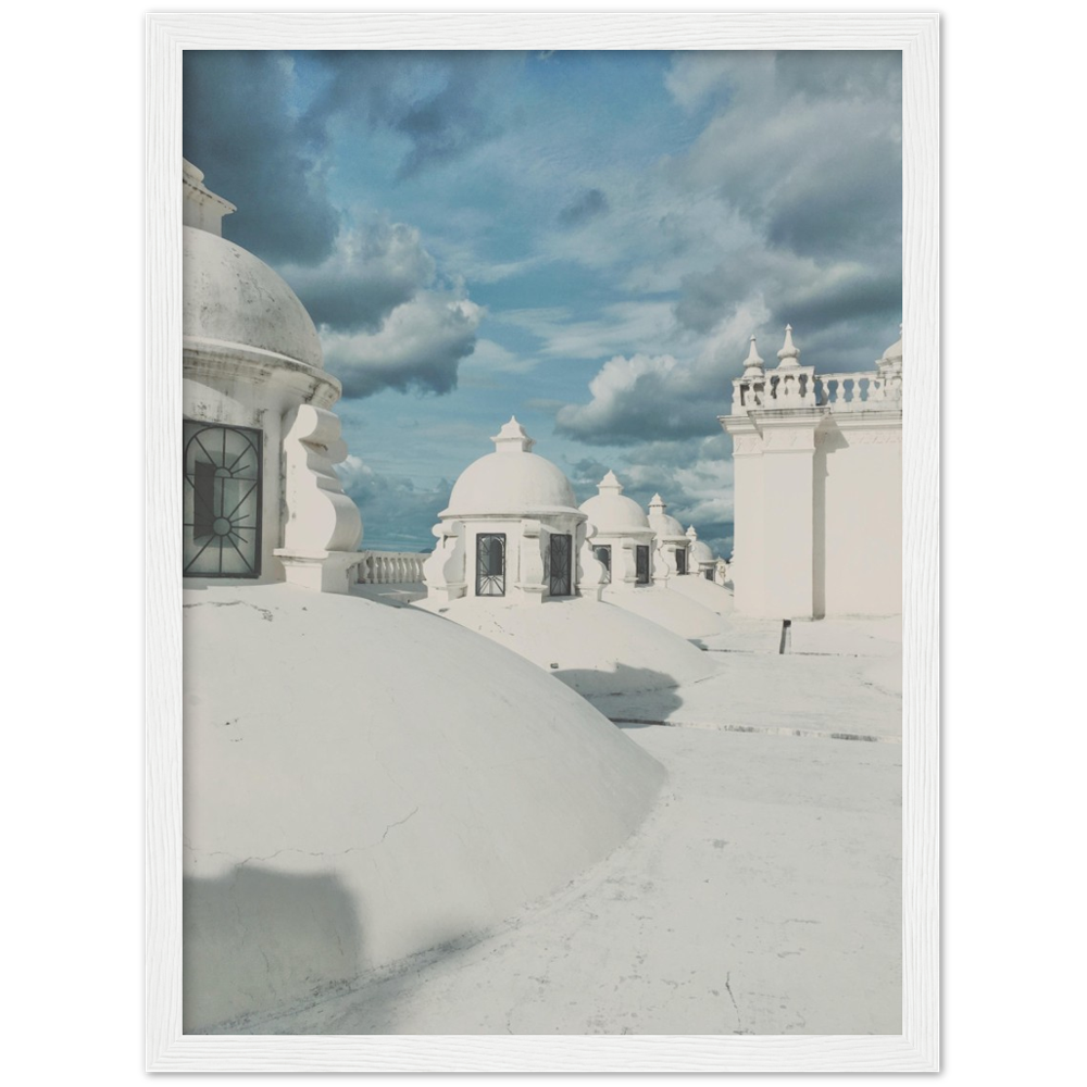 Cathedral-Basilica in Leon, Nicaragua Framed Photo Print 1/2