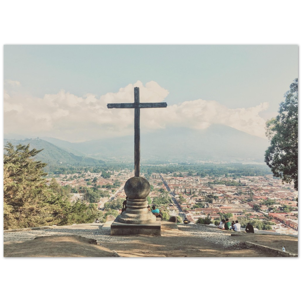 Cero de La Cruz Antigua, Guatemala Photo Print