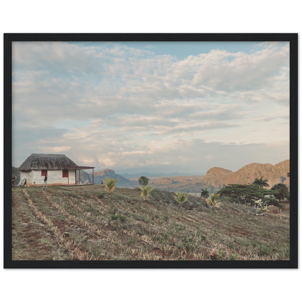 Farmhouse in the Cuban Countryside Framed Photo Print