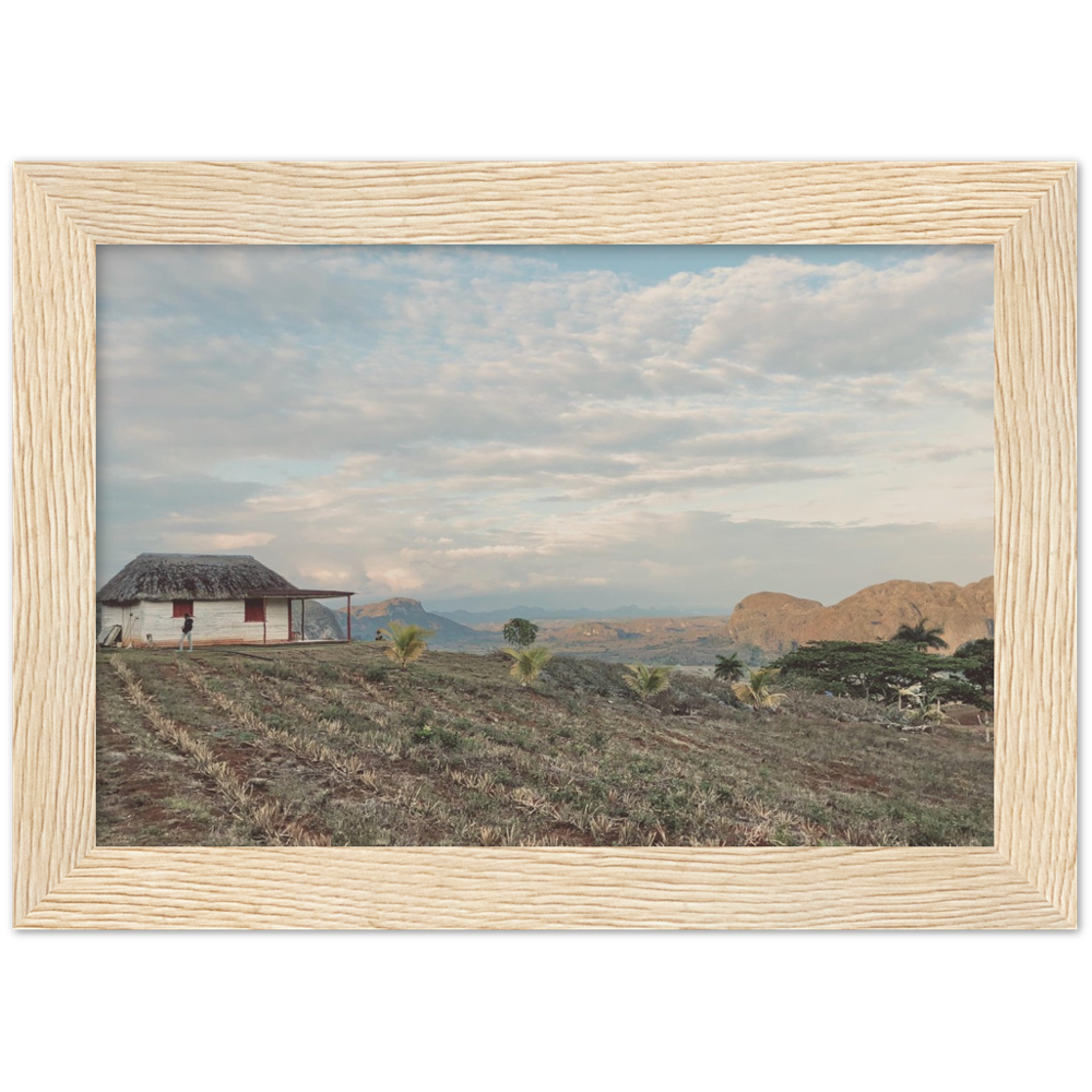 Farmhouse in the Cuban Countryside Framed Photo Print