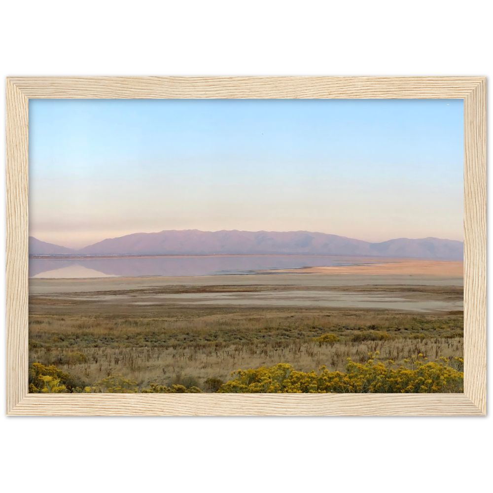 Salt Lake City, Utah Sunset Framed Photo Print 2/2