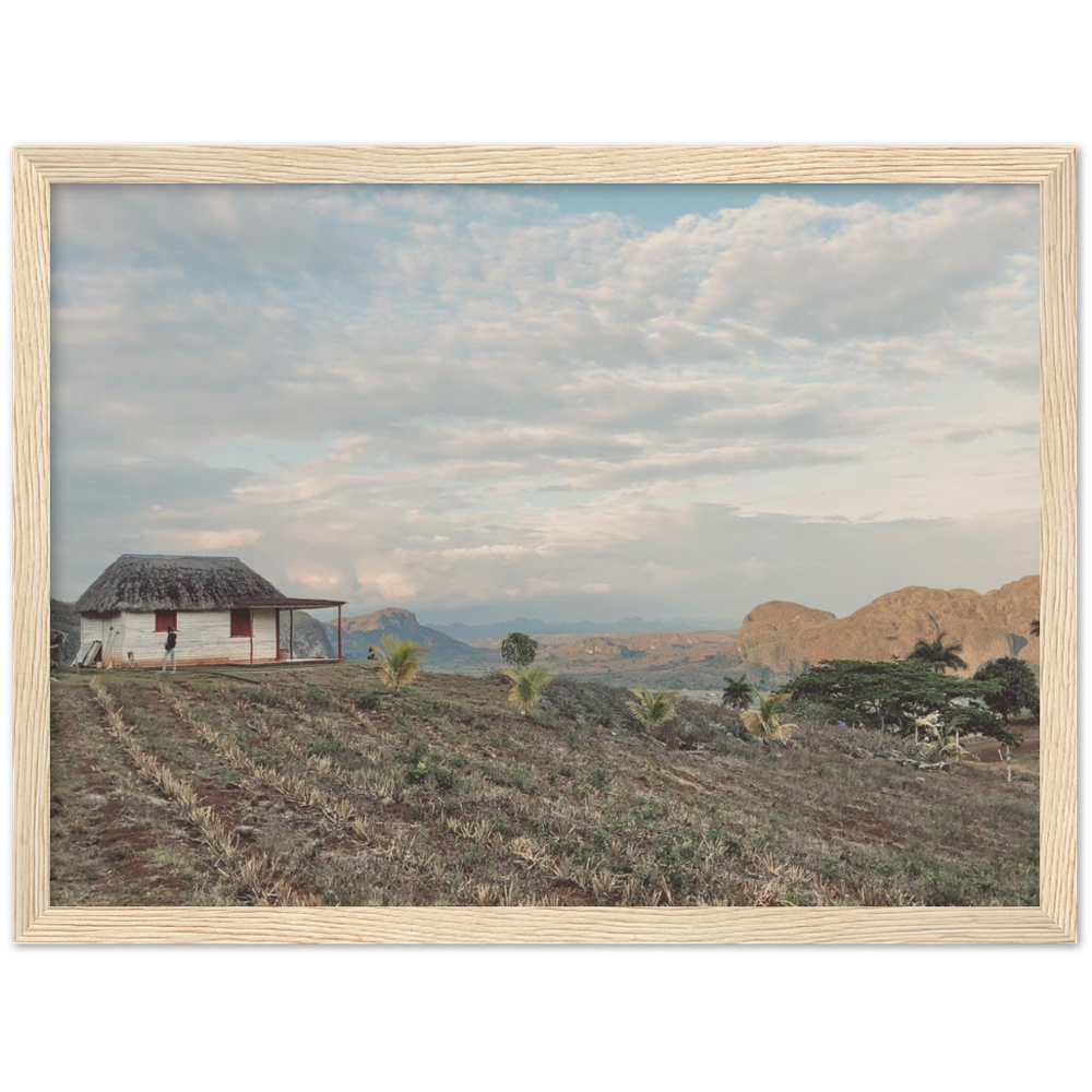 Farmhouse in the Cuban Countryside Framed Photo Print