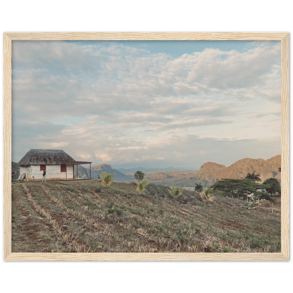 Farmhouse in the Cuban Countryside Framed Photo Print