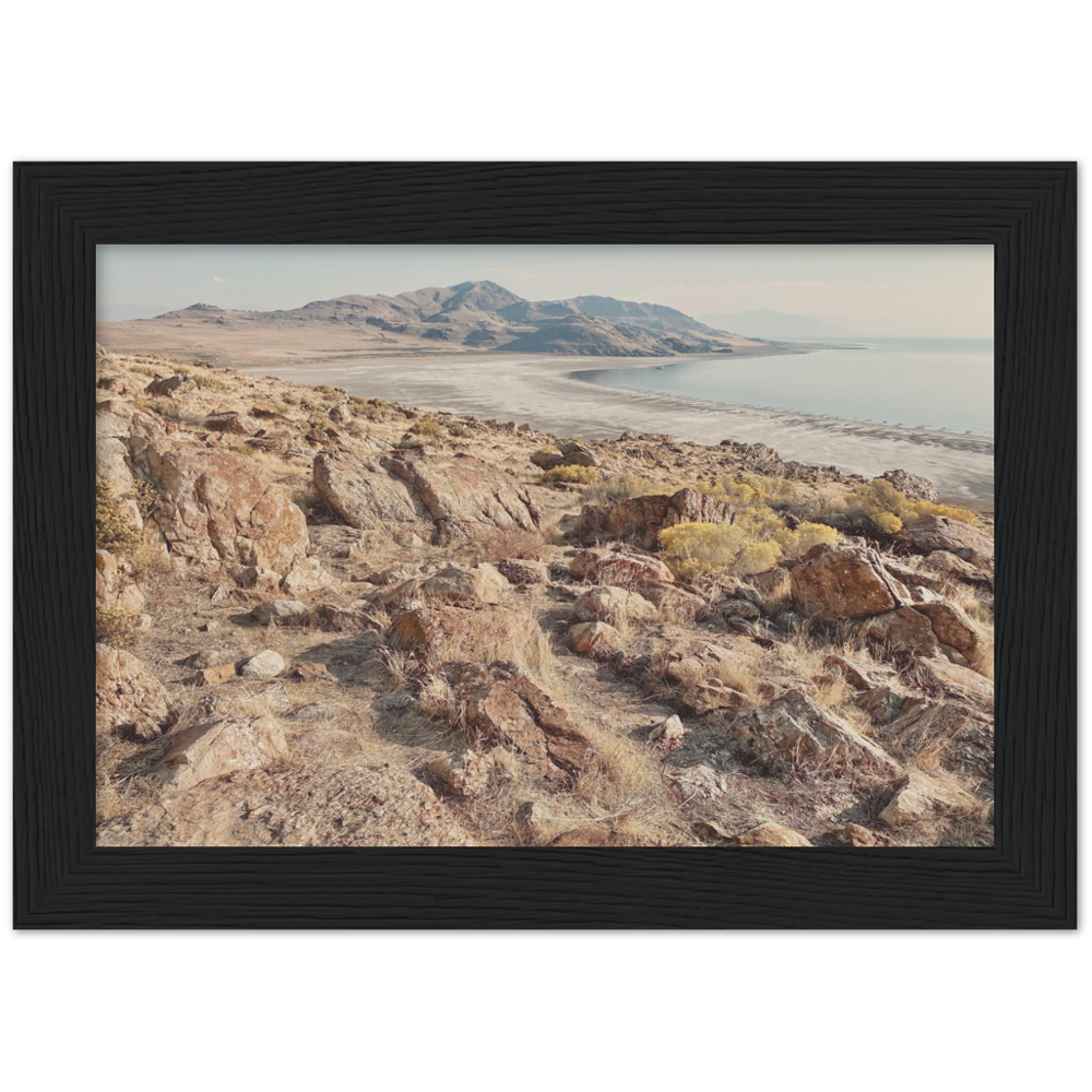 The Great Salt Lake, Utah Landscape Framed Photo Print 1/2