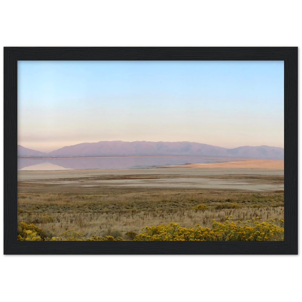 Salt Lake City, Utah Sunset Framed Photo Print 2/2