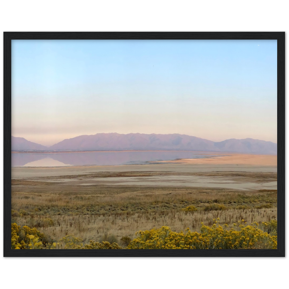 Salt Lake City, Utah Sunset Framed Photo Print 2/2