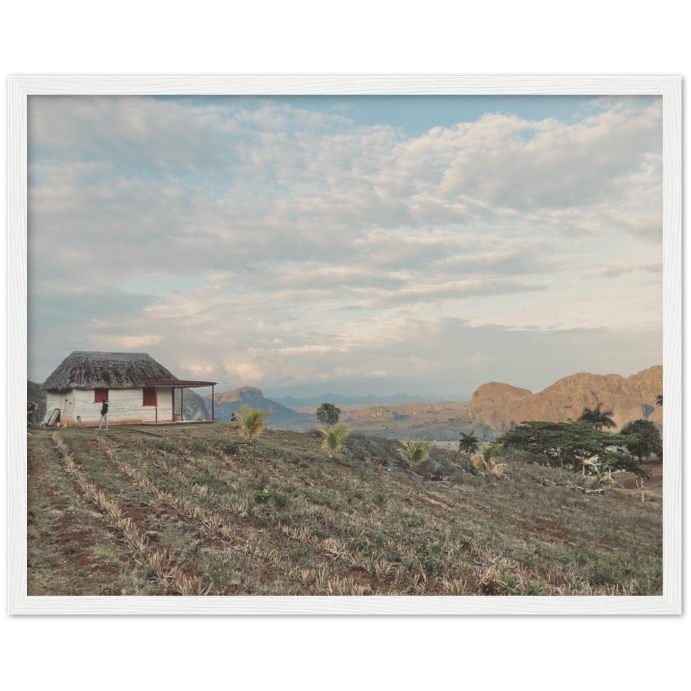 Farmhouse in the Cuban Countryside Framed Photo Print