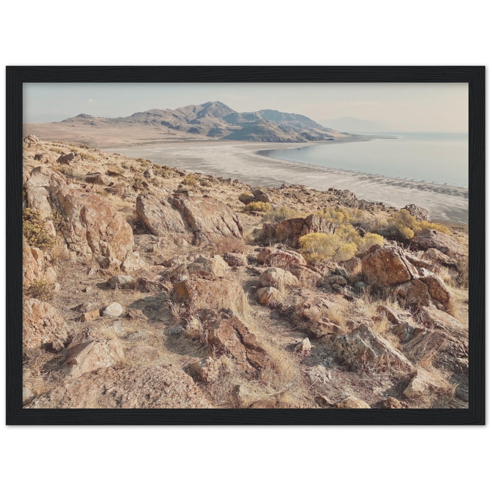 The Great Salt Lake, Utah Landscape Framed Photo Print 1/2